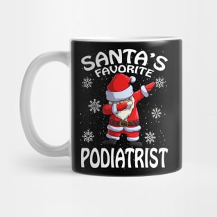 Santas Favorite Podiatrist Christmas Mug